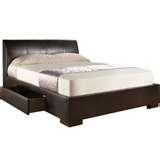 Bed Frame Faux Leather images