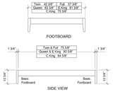 images of King Size Bed Frames Dimensions