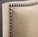 pictures of Bed Frame Nailhead Trim