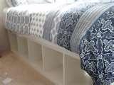 Bed Frame Out Of Milk Crates photos