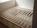 Bed Frame Out Of Milk Crates