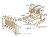 King Size Bed Frame Measurements pictures