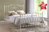 Ivory Double Bed Frame Ivory Double Bed Frame