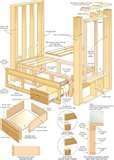 images of Bed Frame Twin Plan images of Bed Frame Twin Plan