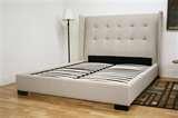 Queen Bed Frame Upholstered photos