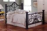 Bed Frame Iron Wood images
