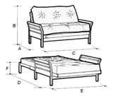 images of Osaka Double Bed Frame images of Osaka Double Bed Frame