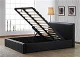 pictures of Bed Frames Leather
