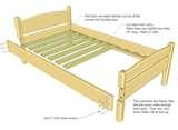 images of Twin Bed Frame Wood