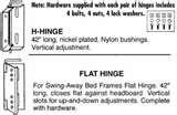 Bed Frame Parts Hardware Bed Frame Parts Hardware