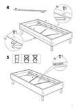 pictures of Eina Bed Frame Ikea