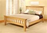 pictures of King Bed Frame Light Wood