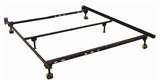 pictures of Queen Metal Bed Frame On Wheels