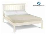 pictures of Ivory Wooden Bed Frame