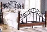 pictures of Wooden Bed Frames Headboard